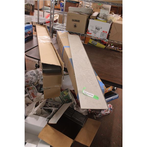 2 Boxes Of Flooring Vinyl Flooring