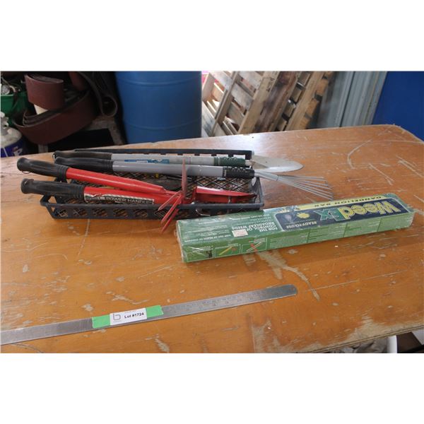 Weedex and Gardening Tools