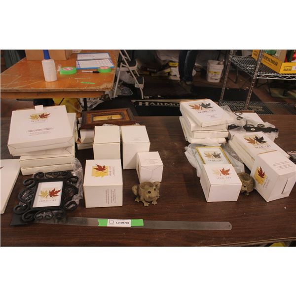 (2X THE MONEY) Home and Giftware Picture Frames Tea Lite Holders