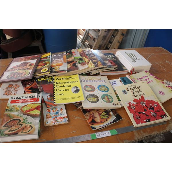 Cook Books Large Lot