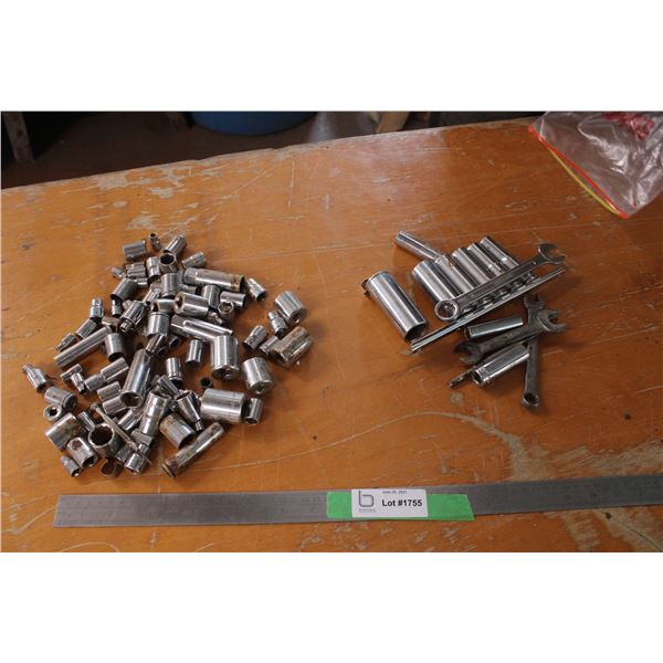 (2X THE MONEY) Wrenches Deep Sockets Shallow Sockets