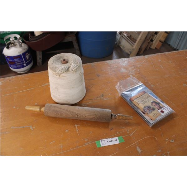 Roll of Twine DVD Rolling Pin