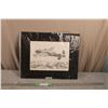 Caroline Marshall limited print /500 of Avro Lancaster Plane with CoA