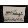 Image 3 : Caroline Marshall limited print /500 of Avro Lancaster Plane with CoA