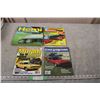 Mopar/muscle car magazines + HEMI Ultimate V8 Car book (hardcover)