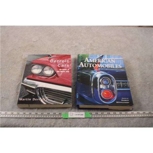 Detroit Cars + American Automobiles - Large Picture Books (2x the money)