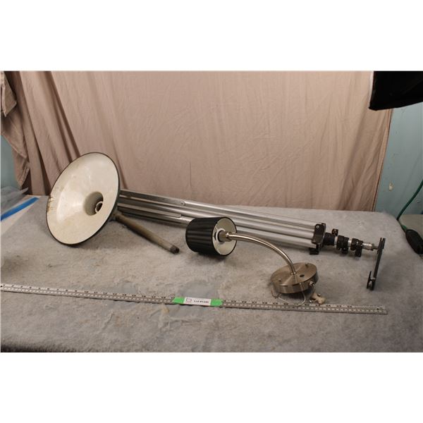 Enamel Light Shade + indoor wall light + Heavy Duty Tripod