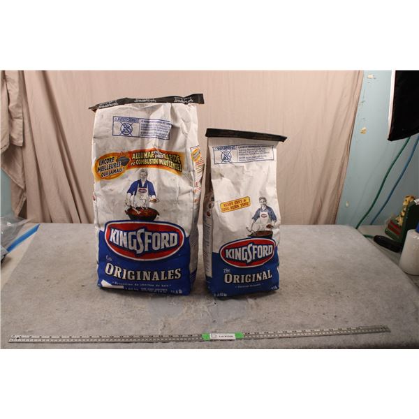 16.6lb + 7.7lb Bags of Charcoal (sealed)