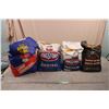 4 bags of Charcoal (open but are over half full) - approx 25+ lbs