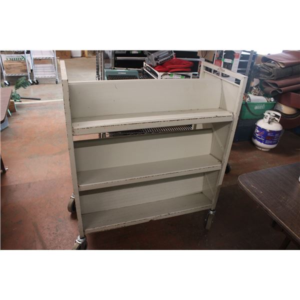 Library Cart on Casters