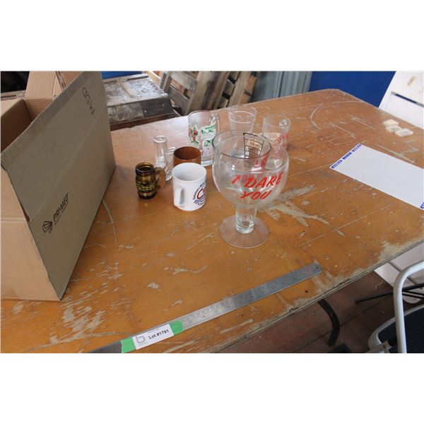 Mugs Glass Cups Large Shooter Glasses