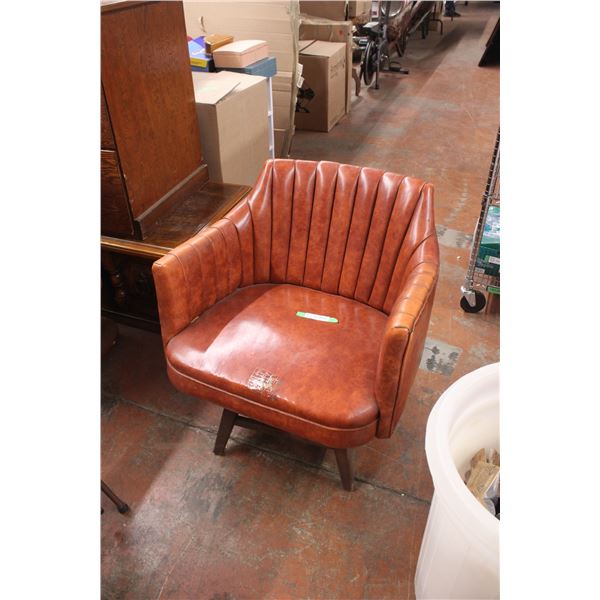Vintage Burgundy Chair