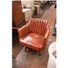 Vintage Burgundy Chair