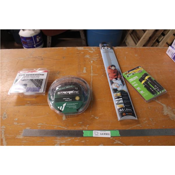 HDMI Cable Tub Surround Seal Dry Sack Flashlight