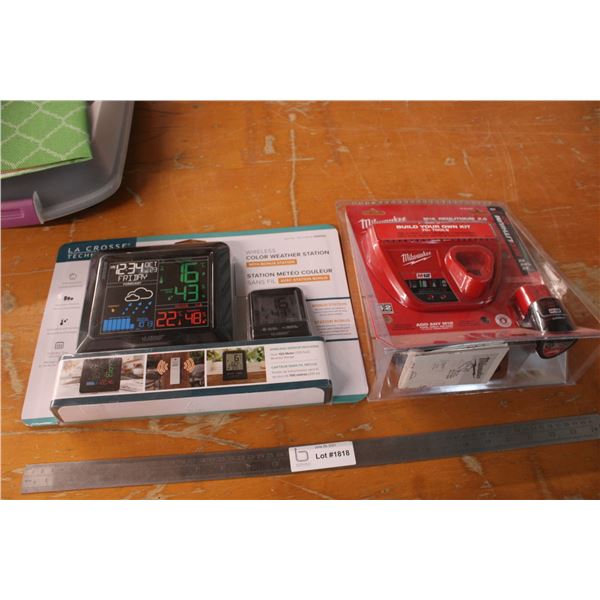 Weather Station and Milwaukee 12 V Starter Kit