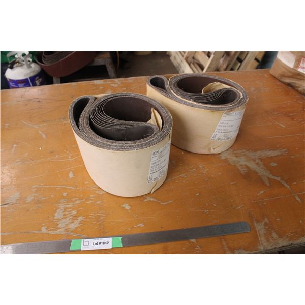 (2X THE MONEY) 3M-ITE Resin Bond Cloth Sanding Belt 6" x 79"