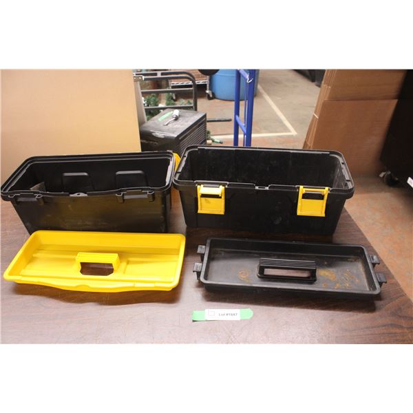 2 Tool Boxes 1 has a few tools