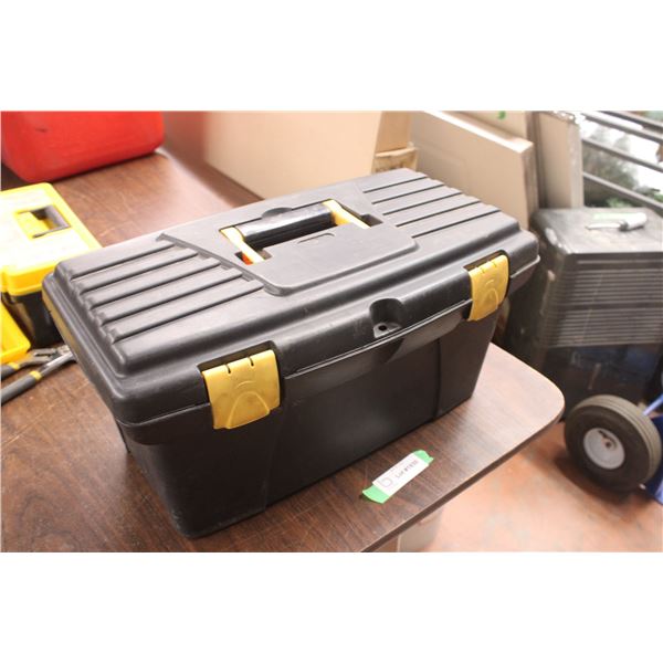 Plastic Tool Box Empty