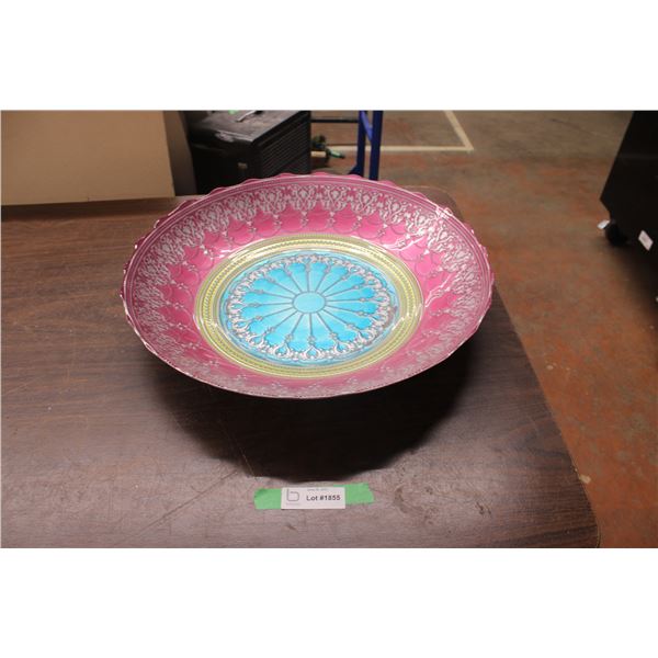 Large Glass, Ceramic Bowl