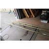 Image 1 : Ornamental Brass Tubing (3 of them) 11ft long - 105" (short estimate)