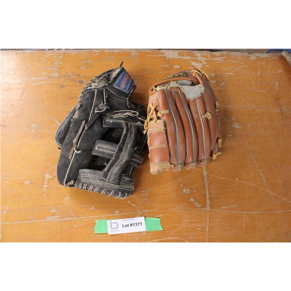 2 Baseball Gloves