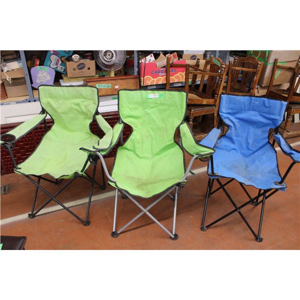 3 Lawn Chairs
