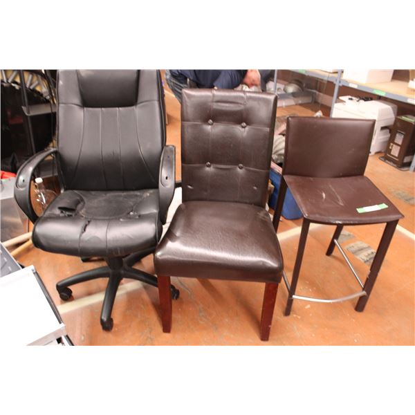 3 Chairs (Poor Shape)