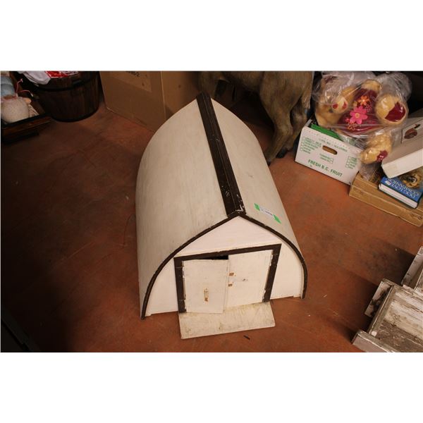 Miniature Wooden Barn 24" Long