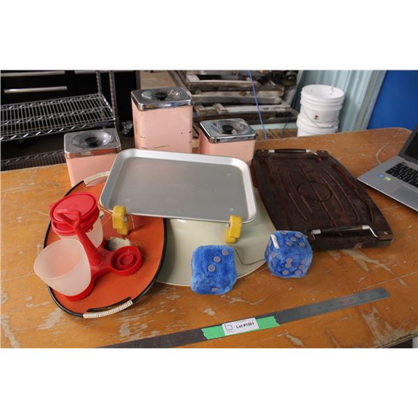 Kitchenware Canisters and Misc Items