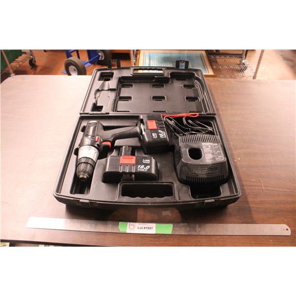 Craftsman Drill Kit with Charger and 1 Battery