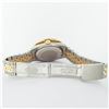 Image 8 : Rolex Mens 2 Tone Blue VS 4 ctw Beadset Diamond Datejust Wristwatch with Rolex B