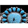 Image 4 : Navajo Lenora Begay Silver & Turquoise Bracelet