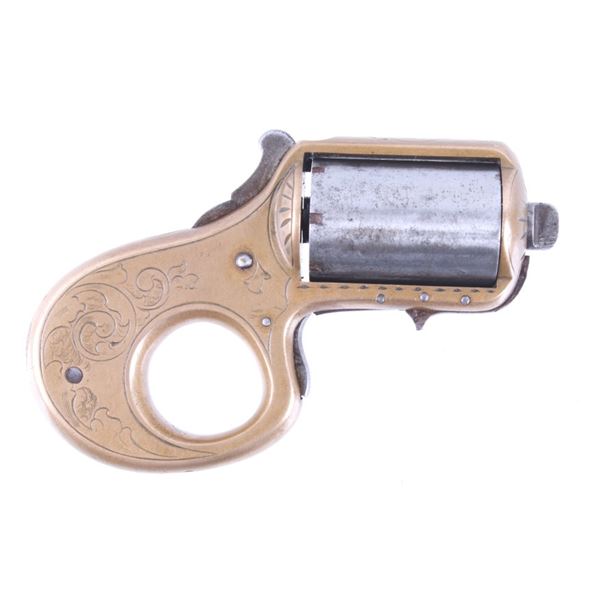 James Reid .22 Cal Engraved Knuckleduster Revolver