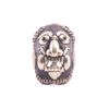 Image 1 : Kapala Tibetan Silver Turtle Shell Embossed Mask