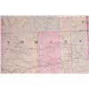 Image 19 : 1882 New Rail Road & Cty. Map Of MT, ID, UT, WY