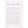 Image 4 : Life of Kit Carson; Ellis, 1889 First Edition