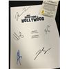 Image 2 : ONCE UPON IN ATIME IN HOLLYWOOD MULTI SIGNED SCRIPT COVER w/ MARGOT ROBBIE, BRAD PITT, LEONARDO DiCA