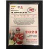 Image 2 : 2020 NFL PANINI CHRONICLES PATRICK MAHOMES