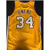 Image 1 : SHAQUILLE O'NEAL SIGNED LAKERS JERSEY (GLOBAL AUTHENTIC COA)