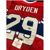 Image 2 : KEN DRYDEN SIGNED CANADIENS JERSEY (GLOBAL AUTHENTICS COA)