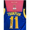 Image 2 : KLAY THOMPSON SIGNED WARRIORS JERSEY (ABC MEMORABILIA COA)
