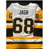 Image 1 : JAROMIR JAGR SIGNED PENGUINS JERSEY (PSA/DNA COA)