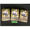 Image 1 : 2020-21 UPPER DECK SERIES TWO HOCKEY TINS X3 (OPEN BOXES - LOTS OF STAR CARDS)