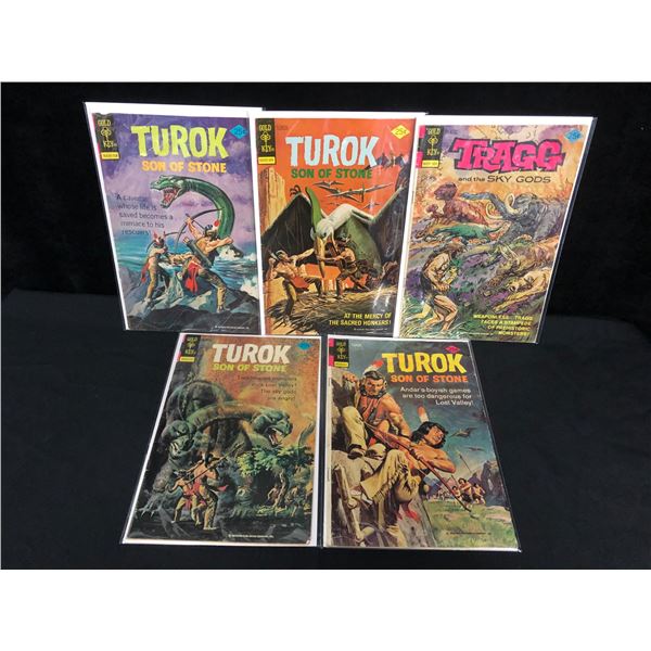 GOLD KEY TUROK BRONZE AGE COMIC BOOK LOT