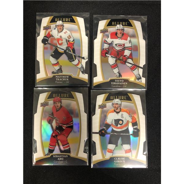 2019-20 NHL UPPER DECK ALLURE HOCKEY CARD LOT