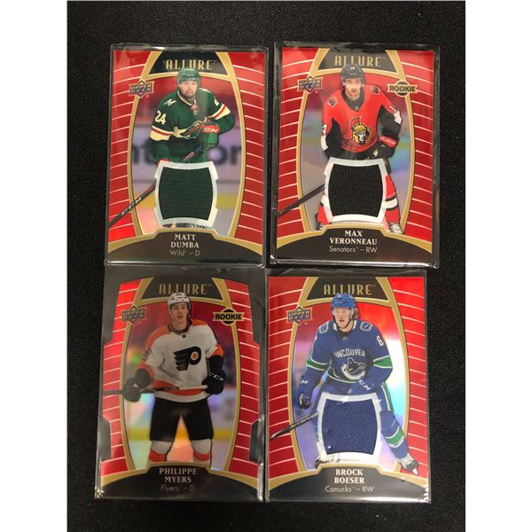 2019-20 NHL UPPER DECK ALLURE HOCKEY CARD LOT