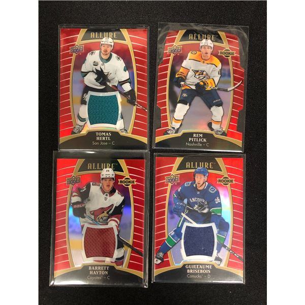 2019-20 NHL UPPER DECK ALLURE HOCKEY CARD LOT