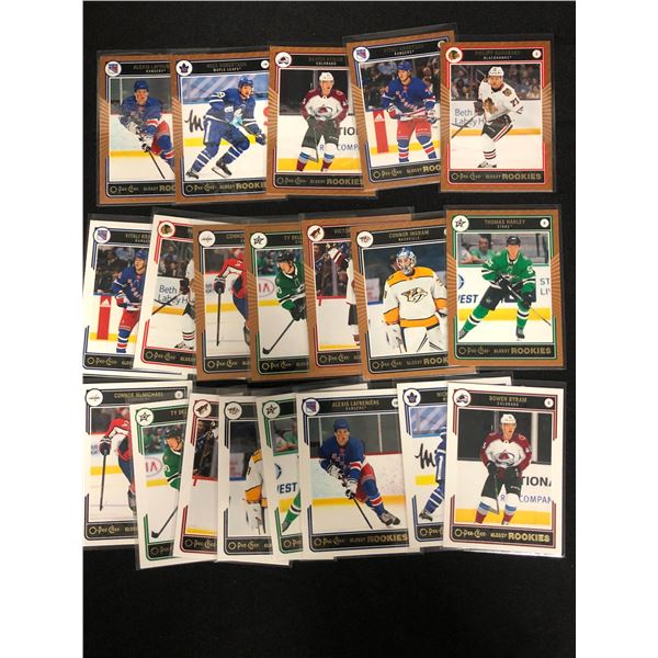 2020-21 NHL O-PEE-CHEE ROOKIE TRADING CARD LOT