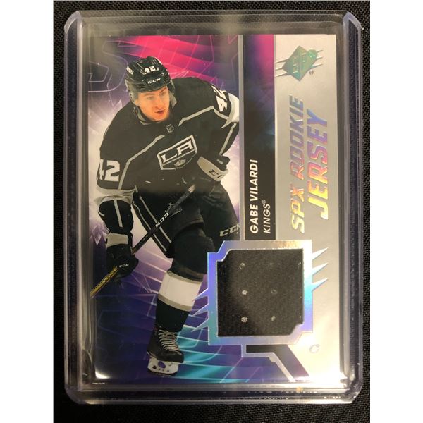 2020-21 SPX ROOKIE JERSEY GABE VILARDI RC