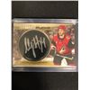 Image 1 : 2020-21 UPPER DECK TRILOGY #SP-NH NIKLAS HJALMARSSON SIGNATURE PUCKS AUTO